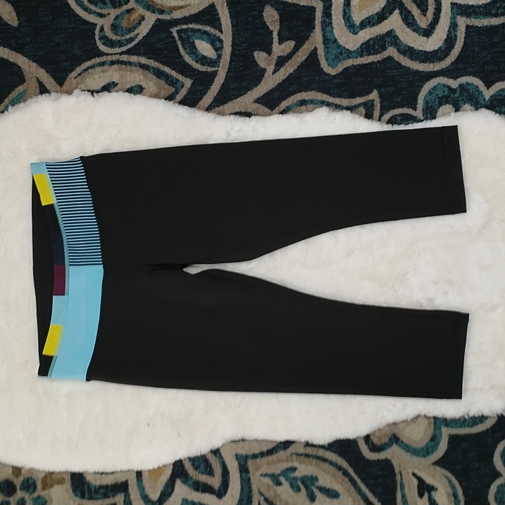 Lululemon Black Reversible Athletic Workout Yoga … - image 1